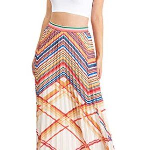 Women's pleated bohemian dress